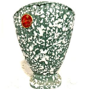 Savoy china speckled vase